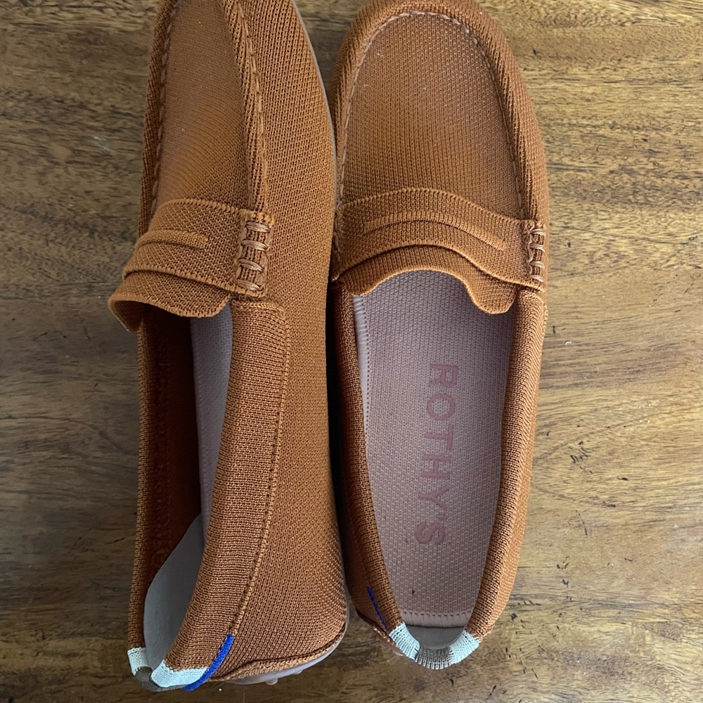 Rothy's Women’s Tan Slip-On Loafers